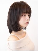 20代30代/大人可愛い/小顔ひし形/ウルフ/ミディアムレイヤー