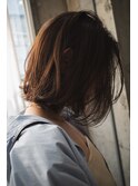 色っぽボブ 切りっぱなしボブ　似合わせカット ミニボブ