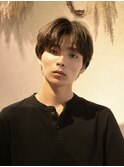 シースルーマッシュ/韓国ヘア/コンマバング/