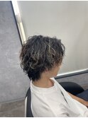 縦落ち波巻きツイストパーマ