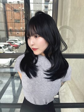 メゾンハル(Maison HALU) 艶たっぷりコリアンブラックカラー