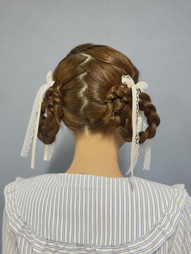 ヒュミ(hymy) 推し活やイベントに♪/ゆるふあ/ヘアメ/韓国ヘア/ドーナツヘア