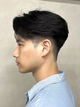 ニコ トウキョウ 渋谷(nico TOKYO) メンズ/センターパート/アップバング/ニュアンスパーマ