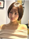 大人ボブ20代ヘア小顔カット