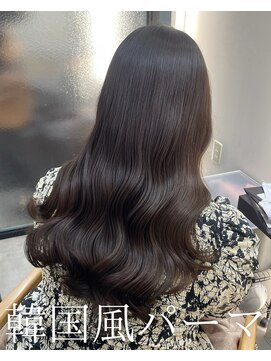 アミー 池袋(Ammy) コテ巻き風パーマ /韓国風パーマ/透明感カラー/レイヤーカット