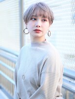 クレメント サロン ブル(Clement Salon Bull)&nbsp;【松戸BULL】前髪☆大人ガーリー*ホワイトグレージュ