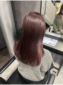 レッドピンク