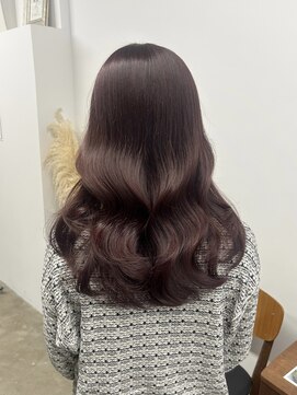 パーク(PERK) 【PERK サツキ】大人な艶髪カシスカラー