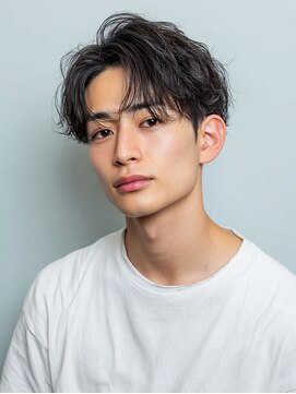 クリックプラス 小倉(Click plus) 小倉/刈り上げセンターパート/波巻きツイストスパイラル