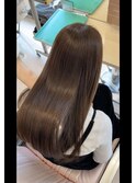酸性ストレート×熱ケアトリートメント