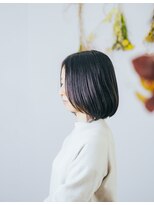 ブラーナ(bula-na)&nbsp;長めのボブスタイル　オイル仕上げ