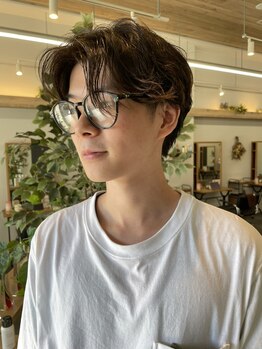 カノエ 岡山店(canoe)の写真/トレンドに敏感なメンズ必見！カットはもちろんバーマ/パラーもお任せ！周りと差が付くスタイルが叶う★