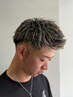 【カッコよくキマる◎】 カット+フェード ¥5300