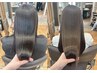 【髪質改善×透明感カラー】イルミナカラー+美髪縮毛矯正+美髪ケア￥24000
