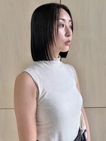 トワ バイ リンネ(Towa by Lin’ne)&nbsp;大人ボブ/切りっぱなしボブ/ぱつっとボブ/ボブ/ストレートボブ