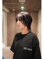 ウーズ ハラジュク(Ooze.HARAJUKU)&nbsp;ハッシュカットグレージュデザインカラーツートーンカラー原宿