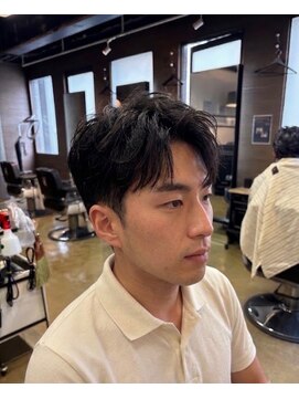 ワンワンオー バーバーショップ 博多店(@110 BARBER SHOP) ツーブロックショートカルマヘアスリックバックジェットフェード