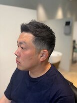 エムエイチザバーバー 本町(MH THE BARBER)&nbsp;アップバング×フェードショート【北浜・淀屋橋】