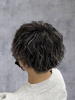 メンズサロンロア(men's salon Loa)&nbsp;ホワイトメッシュパーマ