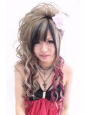 サイドハーフアップ盛り♪