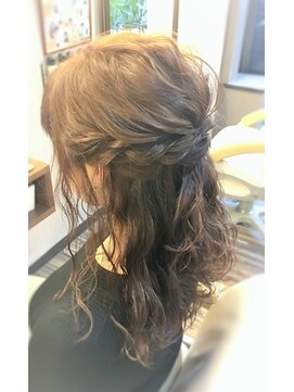 クック ヘアー(Cook Hair) ハーフアップ#01