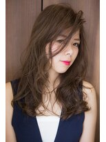 リンネ ヘアサロン(linne hairsalon) 分け目でグッと決まる☆こなれロング