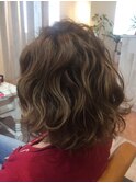 簡単ふわふわヘアー
