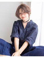 ヘアアンドエステ ヒロイン 西麻布本店(Hair&Esthe HIROIN) 長めバングスゆるショート