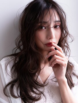 トレヘアー(tRe hair) ニュアンスカール × セミロングレイヤー