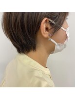 キー(kii) 透明感グレージュ ショート 福岡 天神 今泉 薬院