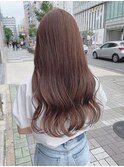 【ブリーチなし】ブラウンベージュ 可愛いヘアサロンLilme
