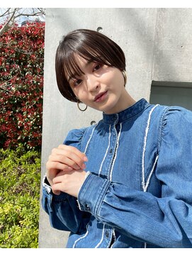 ブランド(BLANDO) 大人ショート　マッシュショート　大人可愛い　スロウカラー