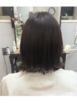 ルクス ヘア パートナー(Luxe HAIR PARTNER) 切りっぱなしボブ×ラベンダーカラー