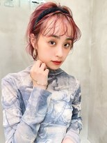 テイラー(Taylor)&nbsp;【Taylor】大宮　癖毛風ショート×カシスピンク