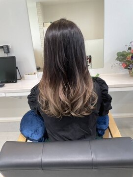 ドットライントゥーフェイス(.line to face) 大人グラデーション