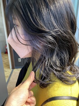 ネウィ 池袋(newi) ペールラベンダーイヤリングカラー