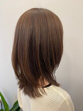 プリュネルドレ(prunelle dore) ナチュラルな外ハネ