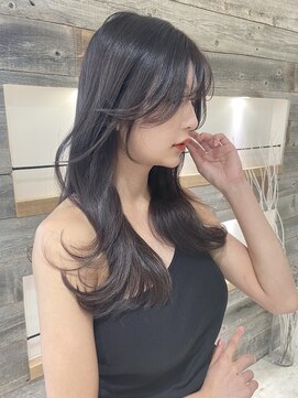 アリュウル 表参道(ALLURE) 小顔に見えるくびれヘア レイヤーカット 透明感カラー KAKO