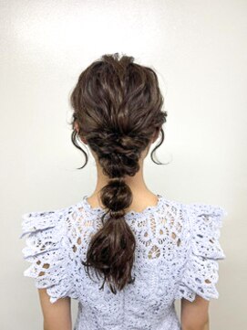 バブルス 上福岡店(BUBBLES) 玉ねぎヘアアレンジ