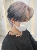 韓国風なカットとメンズデザインカラー