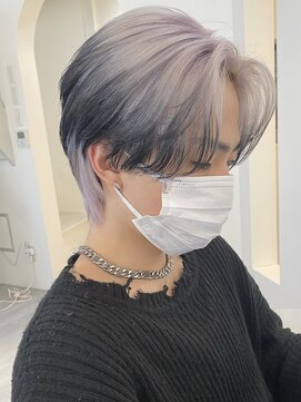 ハチ(HACHI) 韓国風なカットとメンズデザインカラー