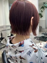 グラフ 日本橋(GRAFF)&nbsp;ぱつっとボブ/外ハネボブ/チェリーレッド