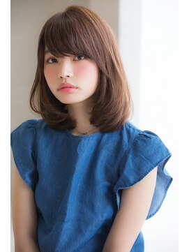 ラフ フロム ガーデン(Laf from GARDEN) 【Laf 岡本聡美】ナチュラル/大人ミディアム/艶カラー