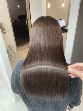 ラナ(Lana) 【Lana】艶美髪アイスベージュ 艶髪 髪質改善カラー