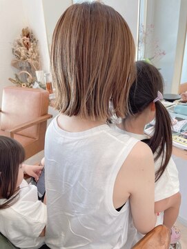 ハニーヘアー 掛川店(HONEY HAIR) 切りっぱなしボブ