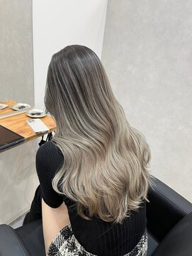 ワク 藤沢店(waku) バレイヤージュ/グラデーション