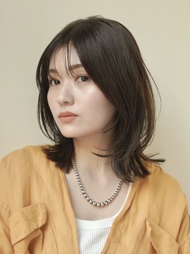 ビュートリアム265(BEAUTRIUM 265) ◆ミディアムレイヤー/レイヤーカット/銀座/くびれヘア/ベージュ