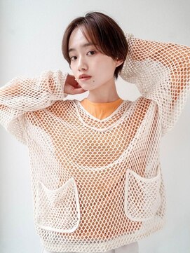 ガーランド (Garland) ハンサムショート/マロンベージュ/前髪/原宿神宮前