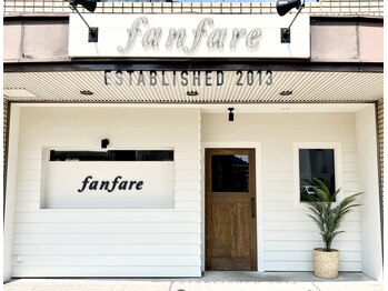 ファンファーレ(fanfare)の写真/海を感じる美容室をコンセプトに◎半個室の落ち着いた空間でプライベートな時間が過ごせます♪