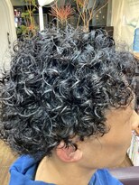 サロン ド アイ ソレイユ(Salon de i Soleil) ツーブロックのスパイラルパーマ!